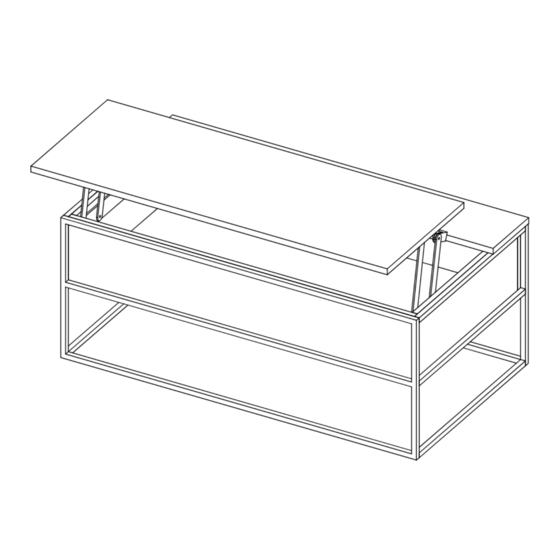 Unique Furniture 4336 Assembly Instruction Manual