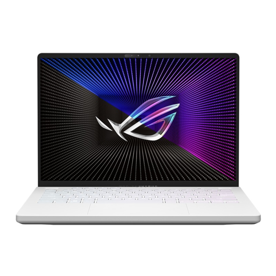 Asus ROG Zephyrus G14 GA402R Series Service Manual