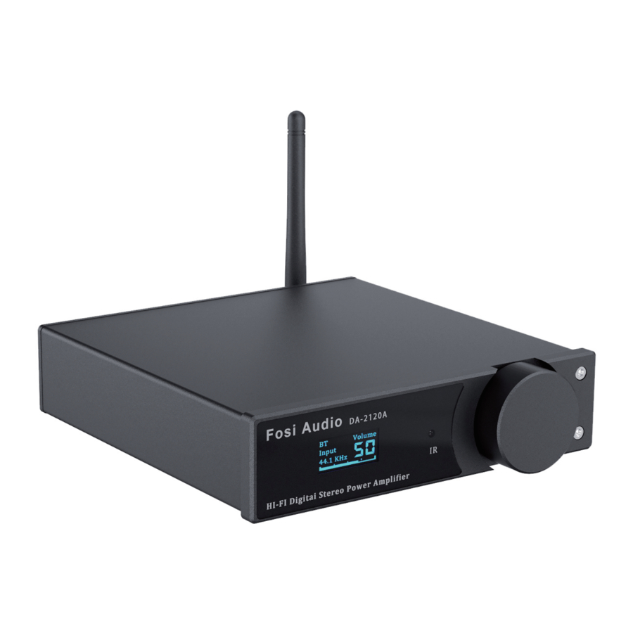 Fosi Audio DA2120A Manual