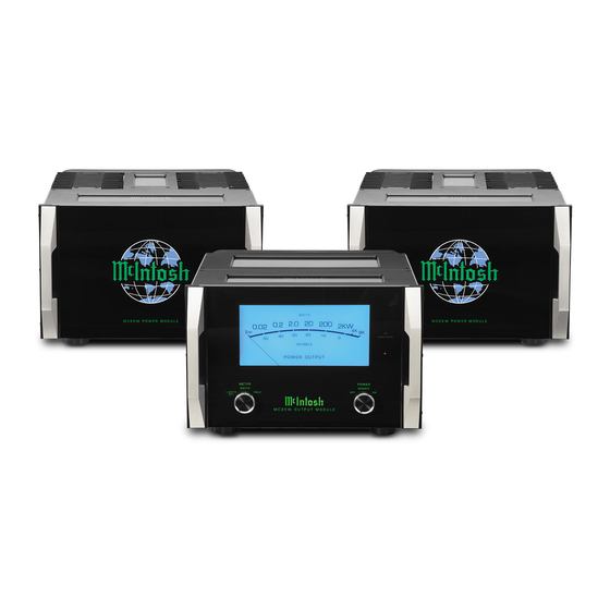 McIntosh MC2KW Connection Diagram