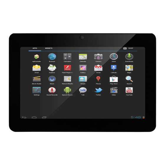 IVIEW CyberPad 754TPC Android Tablet Manuals