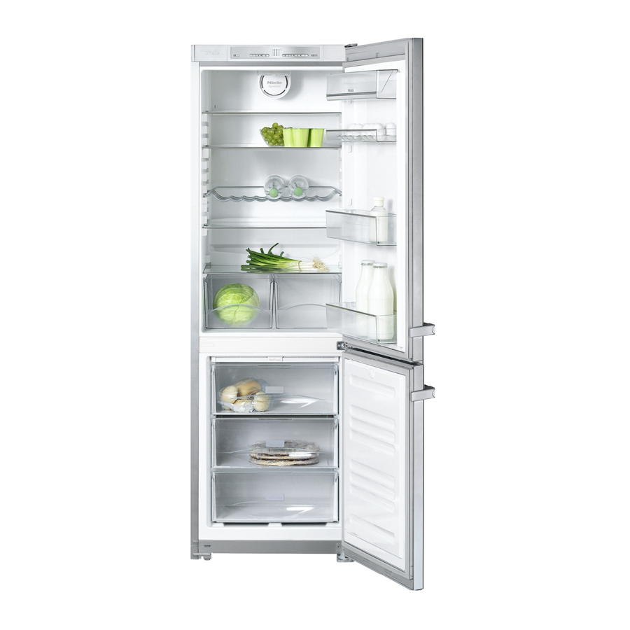 Miele KFN 12923 SD edt-2 Operating And Installation Instructions