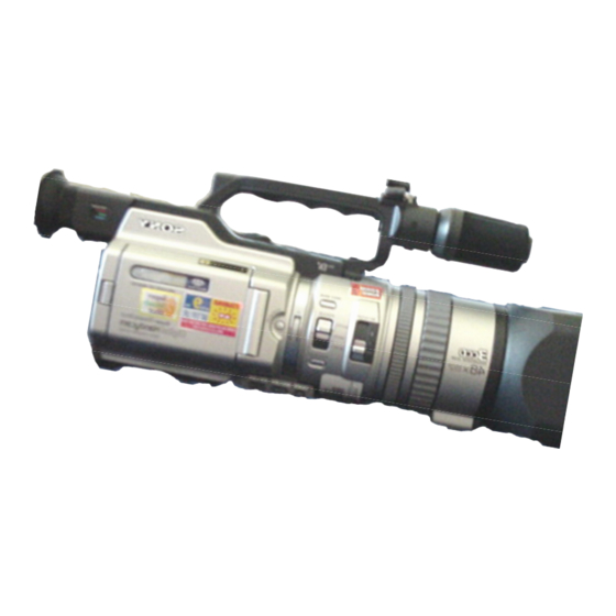 Sony VX2000/150 Operating Manual