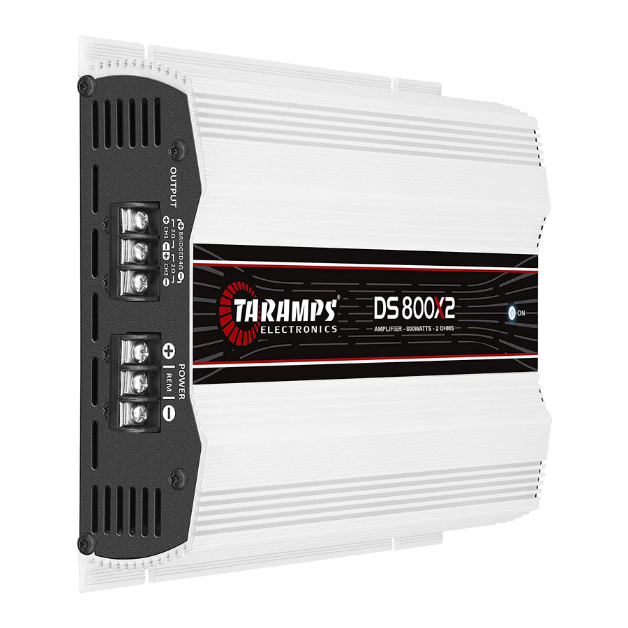Taramp's HD-800 Manual