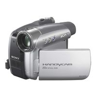 Sony Handycam DCR-HC23E Service Manual