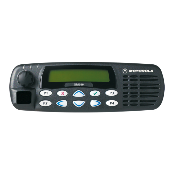 Motorola GM350 Betriebsfunkgerät