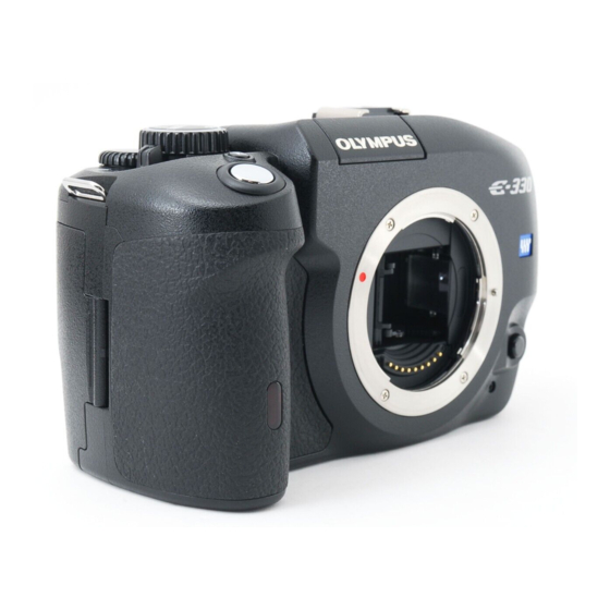 Olympus EVOLT E-330 Advanced Manual