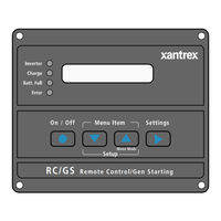 Xantrex RC7 Owner's Manual