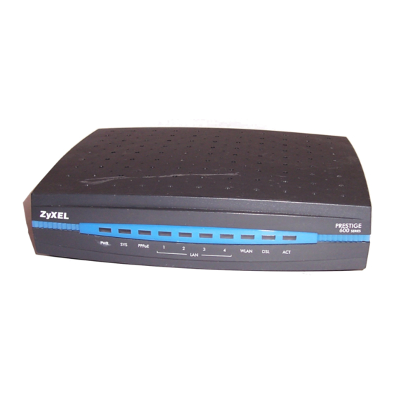 ZyXEL Communications Prestige 652H/HW Compact Manual