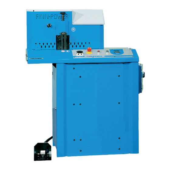 Lillbacka Powerco FINN POWER CM75PH Manual
