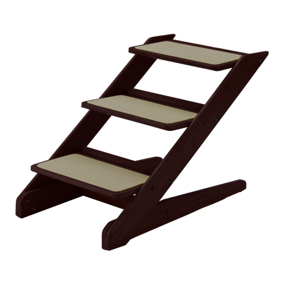 Richell 3-Step Pet Stool V1 Instruction Manual
