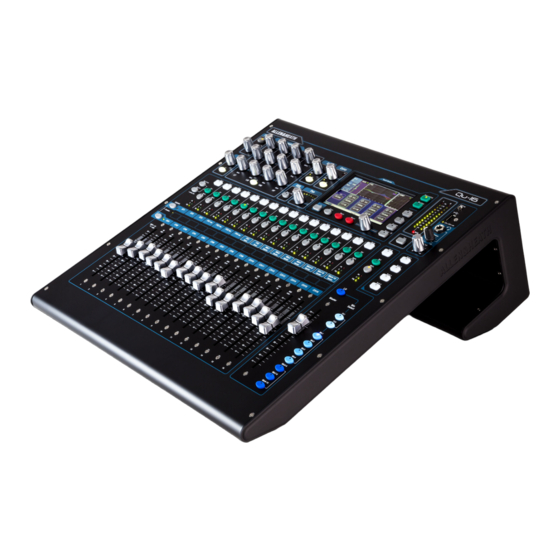 ALLEN & HEATH Qu-16 Technical Notes