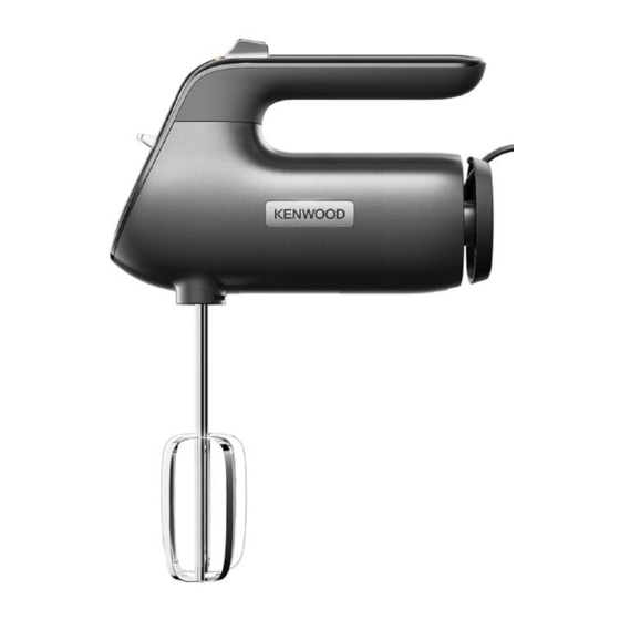 Kenwood HMP50 Hand Mixer Black Manuals