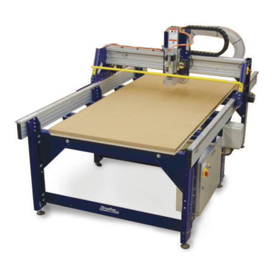 ShopBot PRSalpha Quick Start Manual