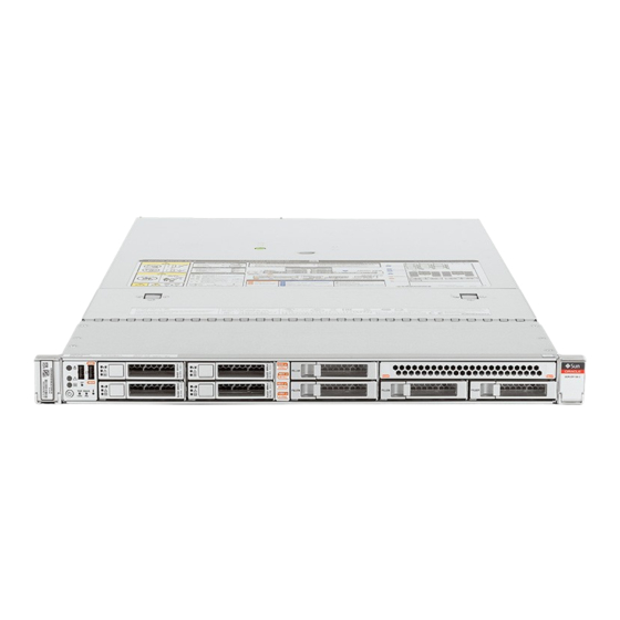 Oracle Server X6-2 Getting Started Manual