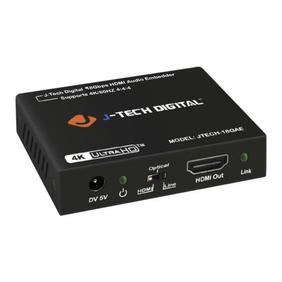 J-Tech Digital JTD-1729 User Manual