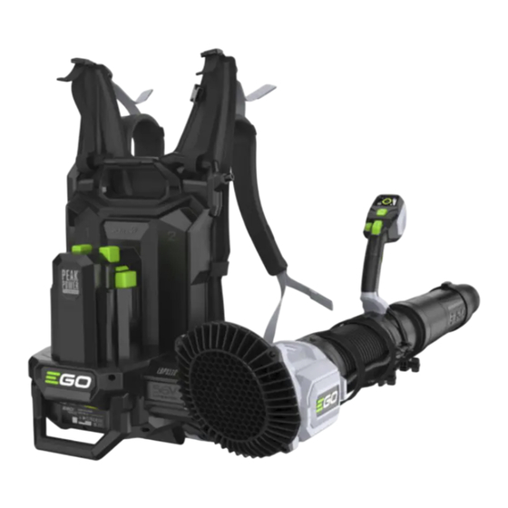 EGO COMMERCIAL LBPX1100 Operator's Manual