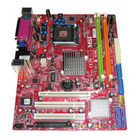 MSI G31M3-L V2 - Motherboard - Micro ATX User Manual