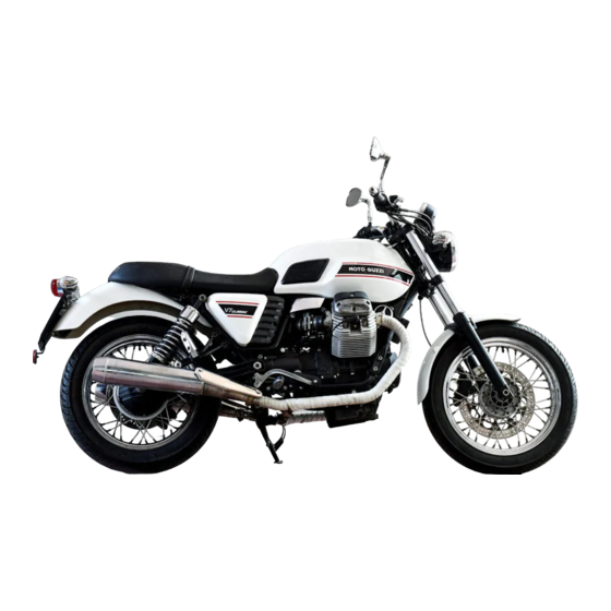 MOTO GUZZI V7 CLASSIC Manual