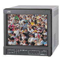 JVC DT-V100CGU - Hdtv Multi-format Monitor Instructions Manual