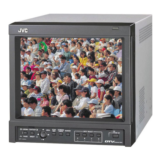 JVC DT-V100CG Instructions Manual