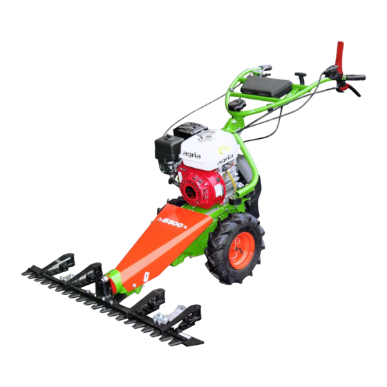 Agria 5300 Operating Instructions Manual