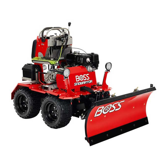 Boss Snowplow Snowrator SNR24001 Owner's Manual