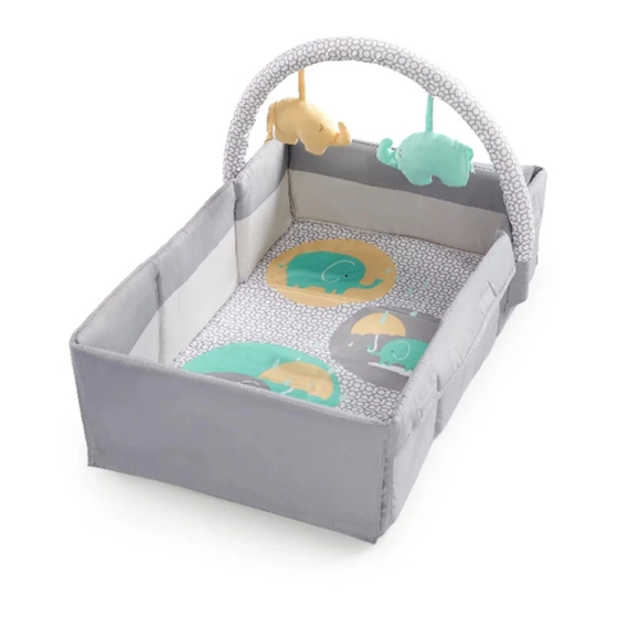 ingenuity TravelSimple Bed & Play Mat Manual