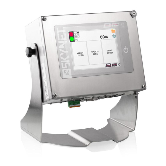 B-TEK Scales Skynet Start Manual