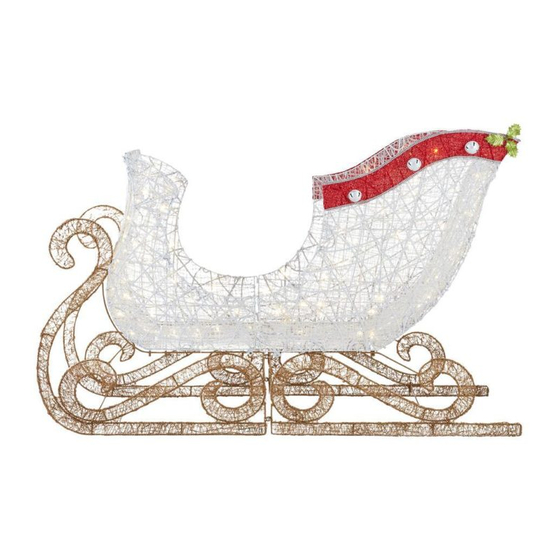 Home Accents Holiday TY420-1611-1 Use And Care Manual