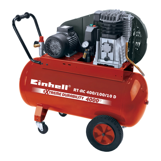 EINHELL RT-AC 400/100/10 D Original Operating Instructions