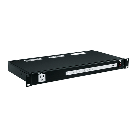 LEGRAND Middle Atlantic Select Series Quick Start Manual