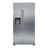 Siemens iQ500 KA I Series Installation Instructions And Instructions For Use
