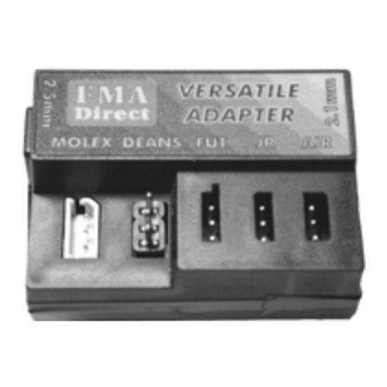 FMA Direct Sport VRLI1-LIPO Quick Start Manual