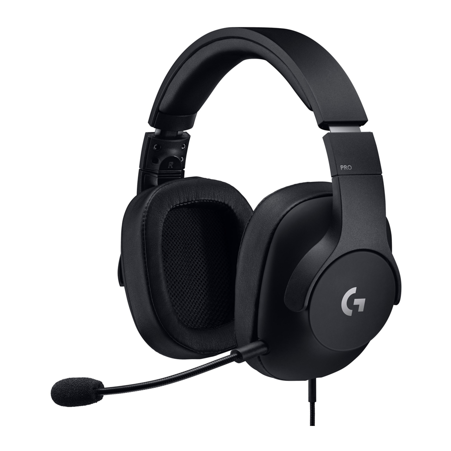 Logitech PRO Manual