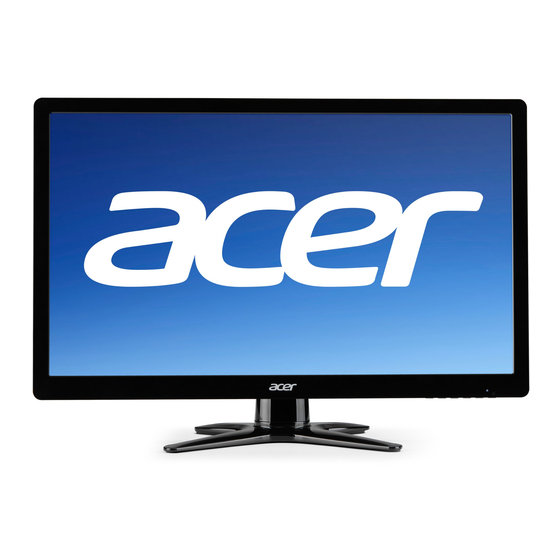 Acer G206HQL Manuals