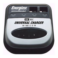 Energizer UNIVERSAL CHARGER Instruction Manual