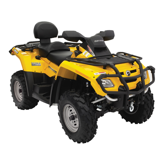 BOMBARDIER outlander max 650 efi 2006 ATV Manuals