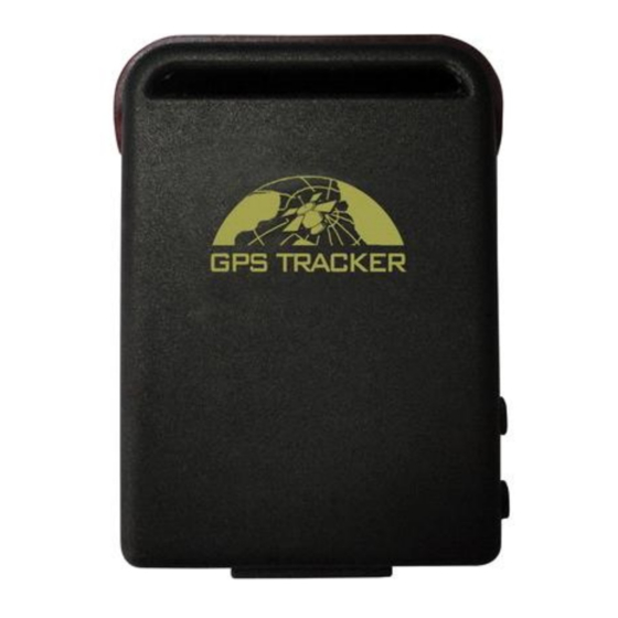 GPS Tracker GPS104 Instruction Manual