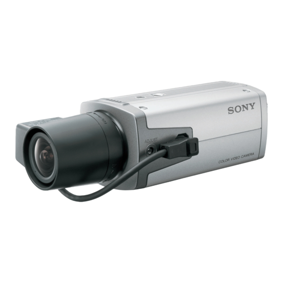Sony SSC-DC374 Specifications
