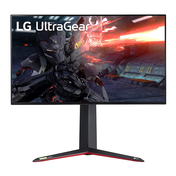 LG UltraGear 27GN950 Owner's Manual