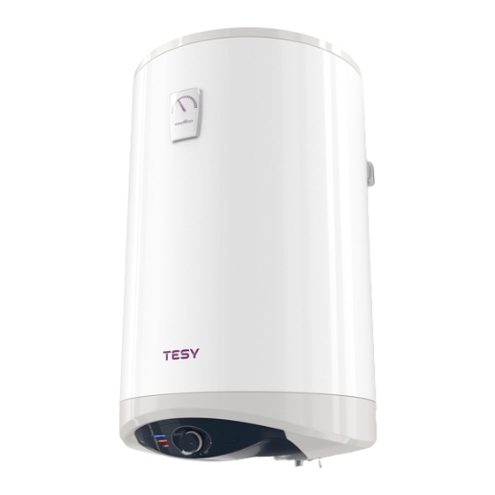 User Manuals: TESY ModEco Series Electric Water Heaters