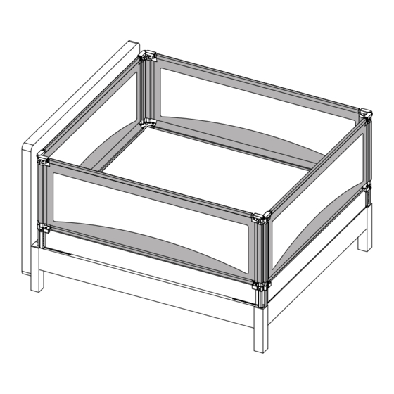 Monkey Mum ECONOMY Bed Rail Guard Manuals