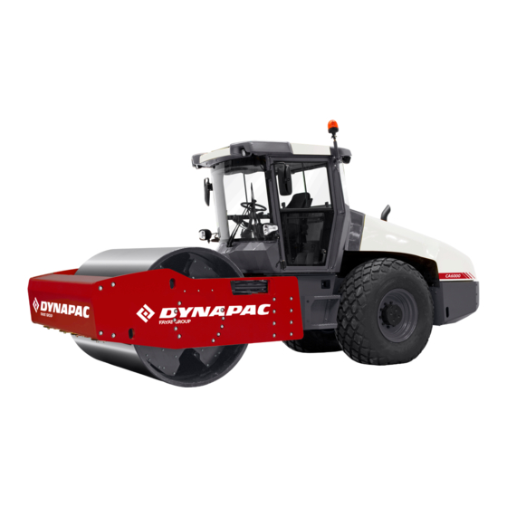 Fayat Group DYNAPAC CA5000 Instruction Manual