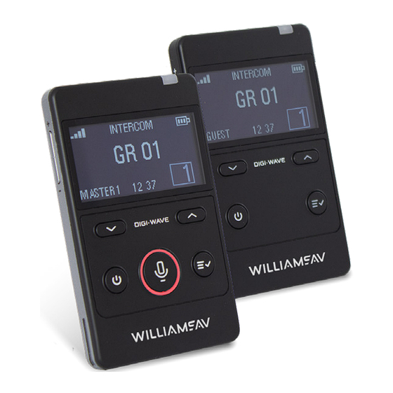 Williams AV Digi-Wave DLT 400 Quick Setup Manual
