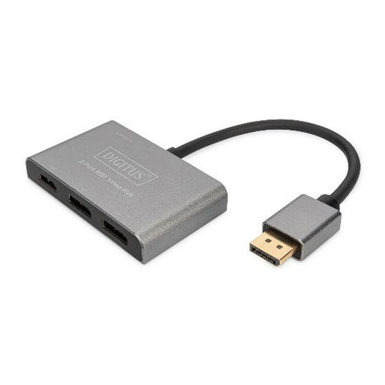 Digitus DS-45336 Quick Installation Manual