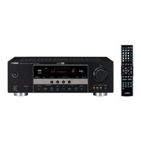 Yamaha RX-V363 - AV Receiver Owner's Manual