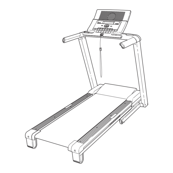 NordicTrack A2105 Treadmill User Manual