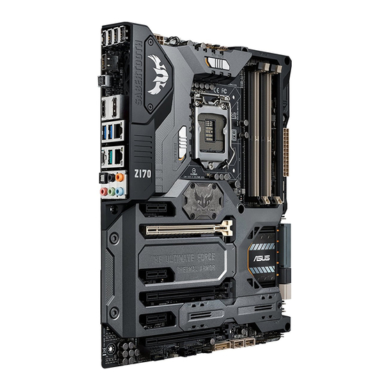 Asus SABERTOOTH Z170 MARK 1 Accessory Installation Manual