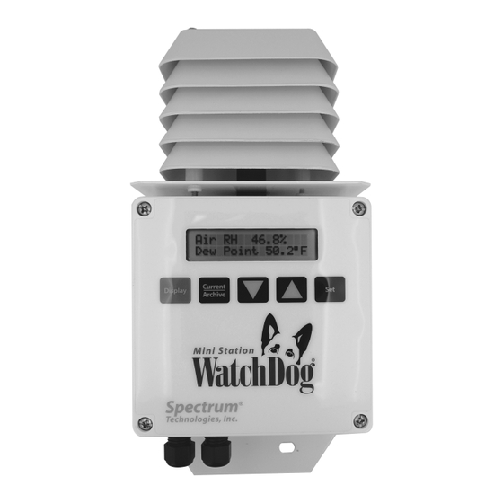 Spectrum Technologies WatchDog 2400 Product Manual